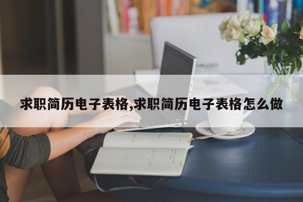 求职简历电子表格,求职简历电子表格怎么做